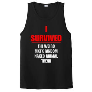 I Survived The Weird Mxtx Fandom Naked Animal Trend PosiCharge Competitor Tank