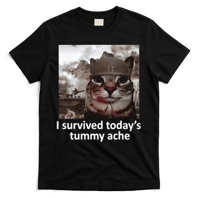I Survived TodayS Tummy Ache T-Shirt