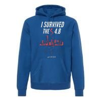 I Survived The 4.8 Earthquake April 5th 2024 Premium Hoodie