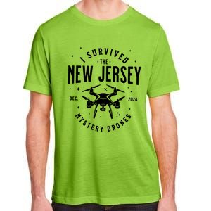 I Survived The New Jersey Nj Mystery Drones Ufo Uap Adult ChromaSoft Performance T-Shirt