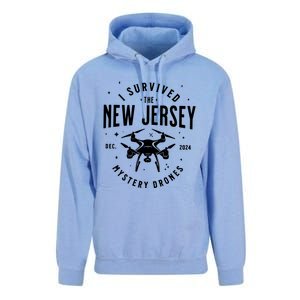 I Survived The New Jersey Nj Mystery Drones Ufo Uap Unisex Surf Hoodie