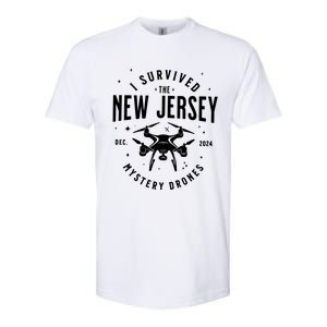 I Survived The New Jersey Nj Mystery Drones Ufo Uap Softstyle CVC T-Shirt