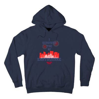 I Survived The Nj Earthquake And The Total Solar Eclipse Tall Hoodie