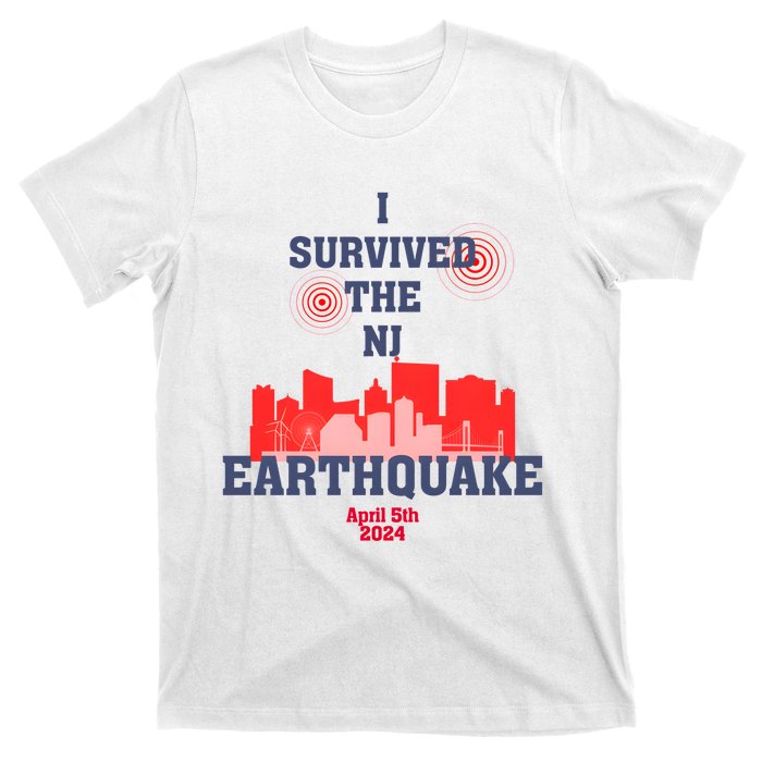 I Survived The Nj Earthquake And The Total Solar Eclipse T-Shirt