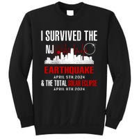 I Survived The Nj Earthquake And The Total Solar Eclipse Sweatshirt