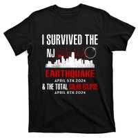 I Survived The Nj Earthquake And The Total Solar Eclipse T-Shirt