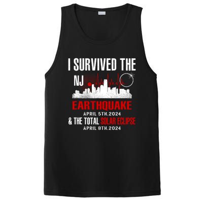 I Survived The Nj Earthquake And The Total Solar Eclipse PosiCharge Competitor Tank