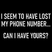 I Seem To Have Lost My Phone Number Funny Pickup Lines Flexfit Unipanel Trucker Cap