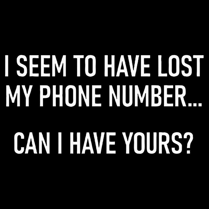 I Seem To Have Lost My Phone Number Funny Pickup Lines Flexfit Unipanel Trucker Cap