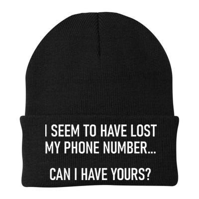 I Seem To Have Lost My Phone Number Funny Pickup Lines Beanie