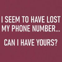 I Seem To Have Lost My Phone Number Funny Pickup Lines 16oz Travel Tumbler