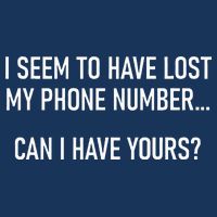 I Seem To Have Lost My Phone Number Funny Pickup Lines Infant Baby Jersey Bodysuit