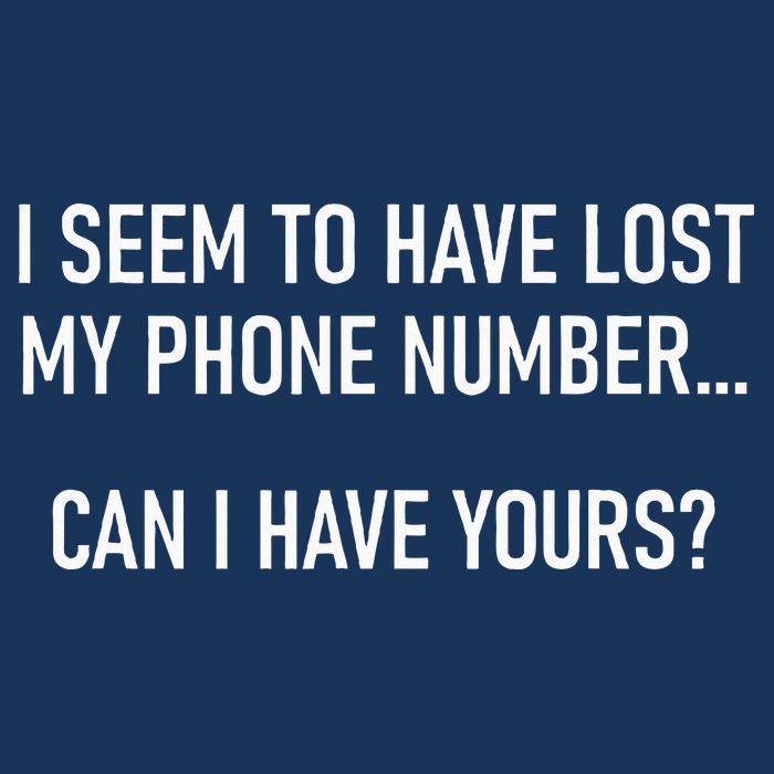 I Seem To Have Lost My Phone Number Funny Pickup Lines Infant Baby Jersey Bodysuit