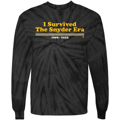 I Survived The Snyder Era Tie-Dye Long Sleeve Shirt