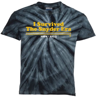 I Survived The Snyder Era Kids Tie-Dye T-Shirt