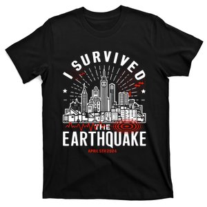 I Survived The Nyc Earthquake April 5 2024 T-Shirt