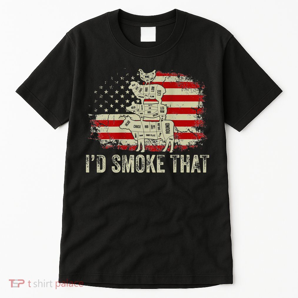 Id smoke that Grillers Chef Pitmaster Outdoor Camping BBQ Tall T-Shirt