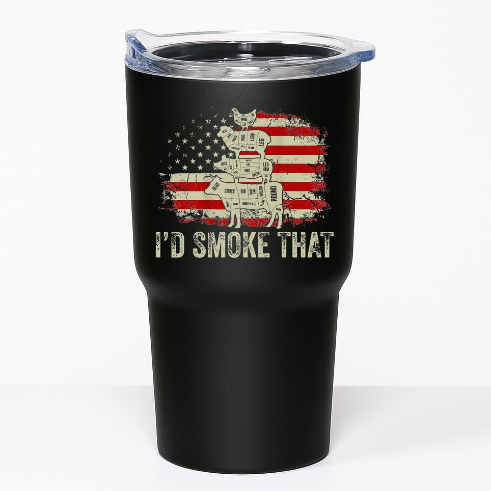 Id smoke that Grillers Chef Pitmaster Outdoor Camping BBQ Tumbler