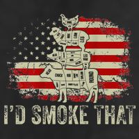 Id smoke that Grillers Chef Pitmaster Outdoor Camping BBQ Hat