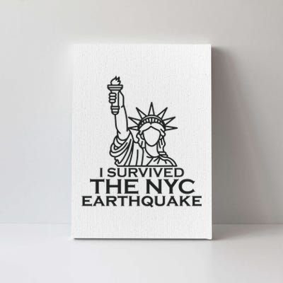 I Survived The New York Earthquake April 2024 Canvas