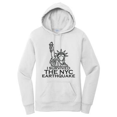 I Survived The New York Earthquake April 2024 Women's Pullover Hoodie