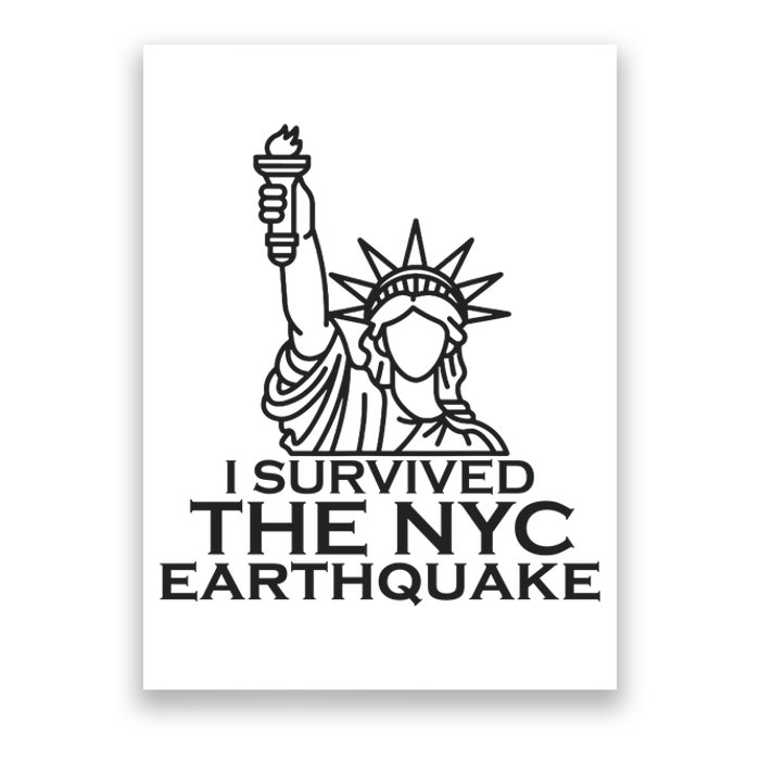 I Survived The New York Earthquake April 2024 Poster