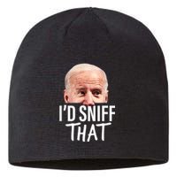 Id Sniff That. Anti Joe Biden Funny Parody Sustainable Beanie