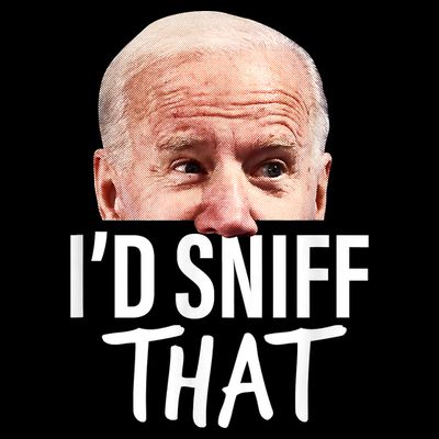 I'd Sniff That. Anti Joe Biden Funny Parody T-Shirt