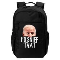 I'd Sniff That. Anti Joe Biden Funny Parody Backpack