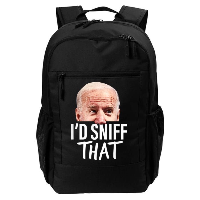 I'd Sniff That. Anti Joe Biden Funny Parody Backpack