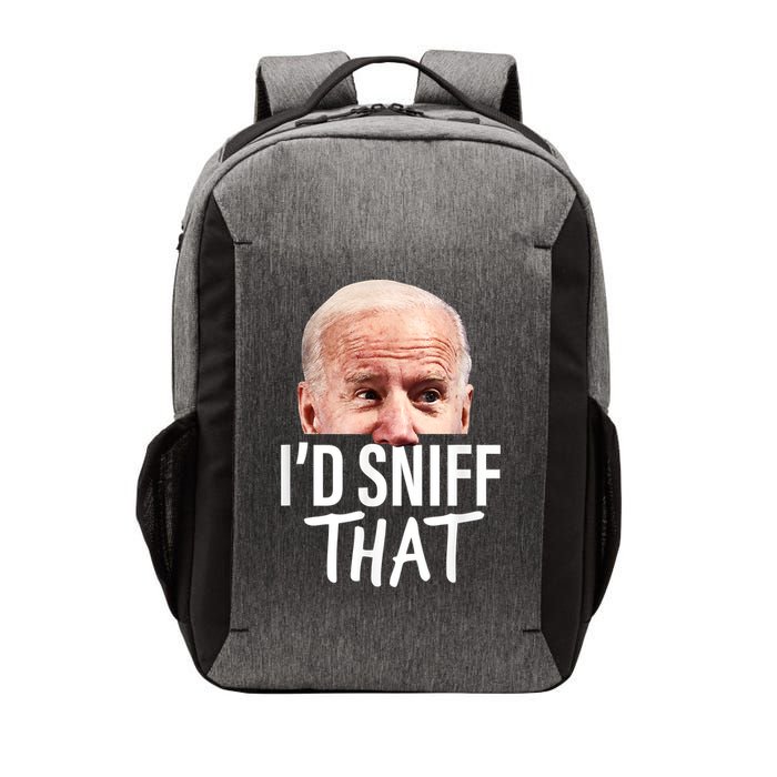 I'd Sniff That. Anti Joe Biden Funny Parody Vector Backpack