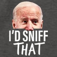 I'd Sniff That. Anti Joe Biden Funny Parody Vector Backpack