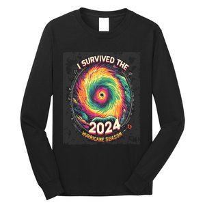 I Survived The 2024 Hurricane Season Long Sleeve Shirt