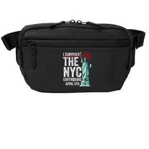 I Survived The Ny Earthquake Friday April 5th 2024 Crossbody Pack