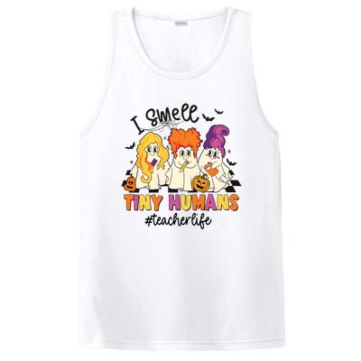 I Smell Tiny Humans Teacher Life Halloween PosiCharge Competitor Tank