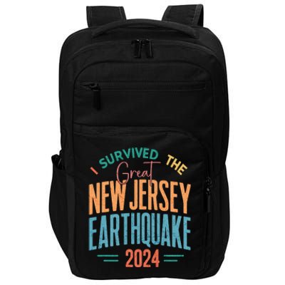 I Survived The Great New Jersey Earthquake 2024 Impact Tech Backpack