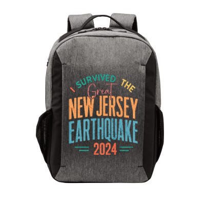 I Survived The Great New Jersey Earthquake 2024 Vector Backpack