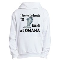 I Survived The Tornado At Omaha Funny Natural Disaster Urban Pullover Hoodie