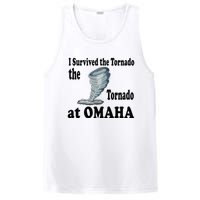 I Survived The Tornado At Omaha Funny Natural Disaster PosiCharge Competitor Tank