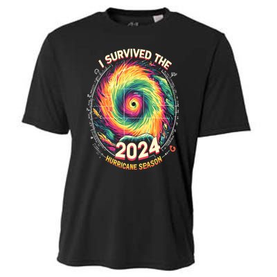 I Survived The 2024 Hurricane Season Cooling Performance Crew T-Shirt