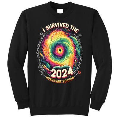 I Survived The 2024 Hurricane Season Sweatshirt