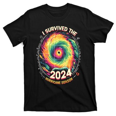 I Survived The 2024 Hurricane Season T-Shirt