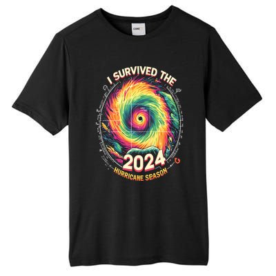 I Survived The 2024 Hurricane Season Tall Fusion ChromaSoft Performance T-Shirt