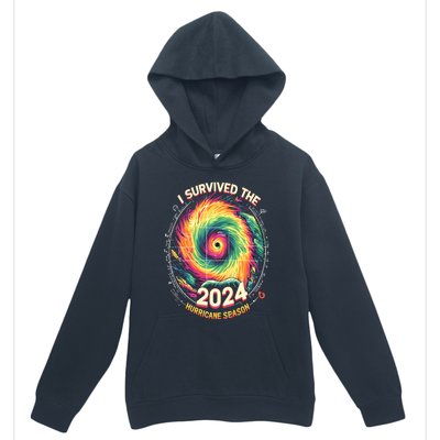 I Survived The 2024 Hurricane Season Urban Pullover Hoodie