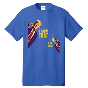 I Saw That Jesus Meme Barron And Im Telling Dad Trump Tall T-Shirt