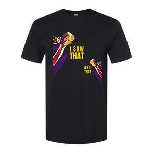 I Saw That Jesus Meme Barron And Im Telling Dad Trump Softstyle CVC T-Shirt