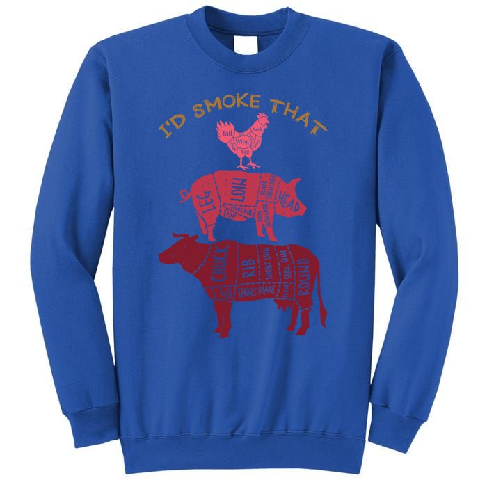 Id Smoke That Barbecue Gift Sweatshirt