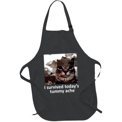 I Survived Todays Tummy Ache Apron