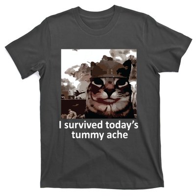 I Survived Todays Tummy Ache T-Shirt