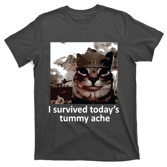 I Survived Todays Tummy Ache T-Shirt